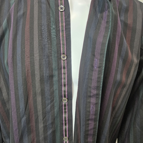 Bugatchi classic fit men's medium button-down longsleeve - Picture 7 of 10